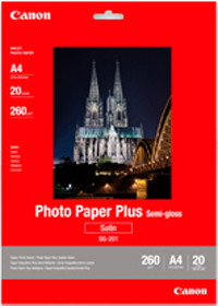 Canon SG-201 Semi-Gloss Photo Paper Plus A3 - 20 Sheets in Photo Paper at  Canon